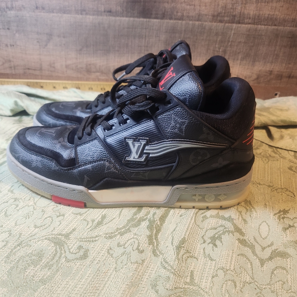 Louis Vuitton Trainer Eclipse Mens Size 8 - Picture 2 of 7